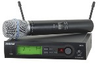 UHF Wireless Handheld System with SLX2/BETA87A Handheld Transmitter and BETA87A Microphone - SLX24/BETA87A - Visual Sound, Inc.