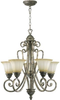 6126-5-58 Mid. Chandeliers-Glass Up - 473387 - Capital Lighting, Inc.