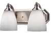 570-2N-WH Bathroom Fixtures-Two Lights - 418603 - Capital Lighting, Inc.