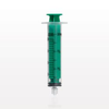 Syringe, Male Luer Lock, Green - C6012 - Qosina Corp.