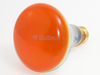 75 Watt, 130 Volt BR30 Amber Reflector Bulb - A04667 - bulbs.com