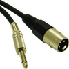 1.5ft Pro-Audio XLR Male to 1/4in Male Cable -- 2215-40033-001 - Image