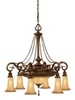 Chandelier - F2546/6+2FSV - Generation Brands