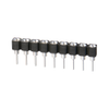 9 Pos. Female SIL Vertical Throughboard IC Strip - D01-9970942 - Harwin Plc