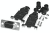 15 pin-HD Female Connector and Hood Assembly - Solder Type - CVD 0107-15HDF - Visual Sound, Inc.