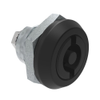 Quarter-Turn Cam Latch, 5 mm Double Bitted Recess, Without Cam, Sealed, Zinc Alloy, Powder Coat, Black - E5-6-075-UU1 - Southco