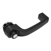 Actuator, Single Point, Direct Push, Push Button Handle, Locking, Reversible R001 , Nylon, Black - AC-40-321-21 - Southco