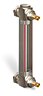 304 Stainless Steel Liquid Level Gage with Shut-Offs, 5