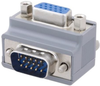 Premium HD15 male to female right angle orientation Adapter - DSC00288 - MilesTek Corporation