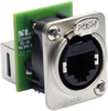 In-Line Adaptor, Rj45 Jack-Jack, Cat5E; In Line Connector A Amphenol Sine/tuchel - 84AC2537 - Newark, An Avnet Company