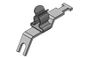 EMC Shield Clamps for Screw Assembly- with or without Integrated Strain Relief - 36948.3 - icotek Corp