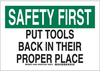 Machine & Operational Sign - 128442 - Brady Corporation