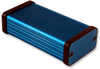 Enclosure, 1455 Series, Extruded With Metal End Panels, Handheld, 23 Mm, 42.5 Mm, 80 Mm, Aluminium Rohs Compliant Hammond - 12X8867 - Newark, An Avnet Company
