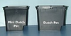 Mini Dutch Pot w/2 elbows Black, 9