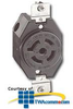 Leviton 20 AMP, 347/600V Single Flush Receptacle with.. - 2530 - TelephoneStuff.com