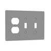 Keystone Faceplates, Frames - 4008-SQWS122013GY-ND - DigiKey