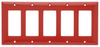 Standard Wall Plate -- SP265-RED - Image