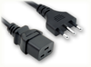 CEI 23-16 ITALIAN to IEC-60320-C19 HOME // Power Cords // International Power Cords // Italy Power Cords -- 8554.008 - Image