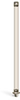 Vented Straight Nylon Liquid Level Gage, 12 1/2” Sight Opening, 1/4” Male NPT Mounting Thread -- B3641-41216BA2W