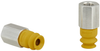 Bellows suction cup (round) with optimal adaptation to uneven surfaces FSGA 6 NBR-ESD-55 M5-IG - 10.01.06.04318 - Schmalz Inc.