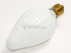 25 Watt, 130 Volt F10 White Fiesta Decorative Bulb - 420025 - bulbs.com