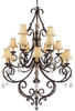 779-301 15 Light Chandelier - 779-301 - Minka Group