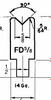 FD5/8 Die - FD5/8 - FabSupply Incorporated
