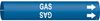 BradySnap-On™ Pipe Marker - 4187-B - Brady Corporation
