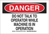 Machine & Operational Sign - 127844 - Brady Corporation