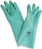 North Nitriguard Plus LA132G Green 8 Nitrile Unsupported Chemical-Resistant Gloves - 13 in Length - NORTH LA132G/8 - NORTH LA132G/8 - R. S. Hughes Company, Inc.