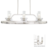 1696-613 6 Light Oval Chandelier - 1696-613 - Minka Group
