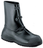 Servus SF 11095 Black Small Chemical-Resistant Overboots - 12 in Height - Leather/PVC Upper and Rubber Sole - 11095 SZ SM - 11095 SZ SM - R. S. Hughes Company, Inc.