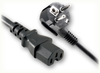 CEE 7/7 EURO SCHUKO RIGHT ANGLE to IEC-60320-C15 HOME // Power Cords // International Power Cords // Europe Power Cords -- 8514.072 - Image