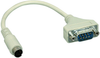 Computer Cable, Mouse Adapter 0.5Ft Putty; Connector Type A Gc Electronics - 95B7182 - Newark, An Avnet Company