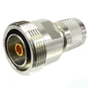 7/16 DIN Female (Jack) to SC Male (Plug) Adapter, High Temp, 1.25 VSWR -- SM4645 - Image