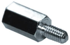 Standoff, Hex M-F, Brass, 5Mm, M2.5; Standoff Material Ettinger - 58Y7669 - Newark, An Avnet Company
