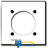 Leviton Power Outlet Wallplate - Two Gang - Mounting - 80530 - TelephoneStuff.com
