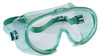 Jackson Safety Monogoggle V70 MONOGOGGLE Polycarbonate Standard Safety Goggle Clear Lens - Green Frame - Non-Vented - 761445-10024 - 761445-10024 - R. S. Hughes Company, Inc.