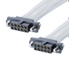 20+20 Pos. Female T-Contact DIL 22 AWG Cable Assembly, double-end, Jackscrews - M80-FB14005F2-XXXXF2 - Harwin Plc