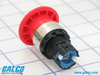 IDEC Pushbutton Non-Illuminated - HW4B-V4R-EMO-2 - Galco Industrial Electronics