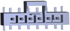 Nano-Fit Hdr Smt Vt Sgl 6Ckt Tin Blk; Pitch Spacing Molex - 34AH3042 - Newark, An Avnet Company