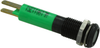Panel Mount Indicator, Led, 8Mm, Green, 24V; Led Color Wamco - 86T5521 - Newark, An Avnet Company