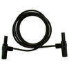 Stacking Shrouded R/A Banana Plug Jumper, 18 AWG PVC Test Lead - 9140 - E-Z-HOOK, a division of Tektest, Inc.