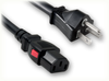 NEMA 6-20P to IEC-60320-C13 AUTO-LOCK HOME // Power Cords // High Voltage Power Cords // Straight Blade Power Cords -- 1694.096AL - Image