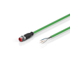 ZK4000-5100-2xxx | Encoder connection cable 0.25 mm² with M12 plug, drag-chain suitable -  - Beckhoff Automation LLC