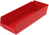 Bin, Shelf Bin 17-7/8 x 6-5/8 x 4, Red - 30138RED - Akro-Mils, Inc.