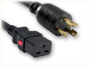 LOCKING NEMA L6-30P to IEC-60320-C19 AUTO-LOCK HOME // Power Cords // Auto-Lock® Power Cords // High Voltage/High Current Auto-Lock® - Locking Blade - 5081.098AL - Quail Electronics