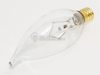 40 Watt, 130 Volt Clear Bent Tip Decorative Bulb - 403040 - bulbs.com