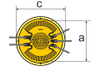 Strain gauge 15/350 MY21 -- 1-MY21-15/350 - Image