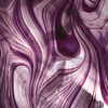 Amethyst/Clear Baroque Glass -- BR/AMETHYST - Image